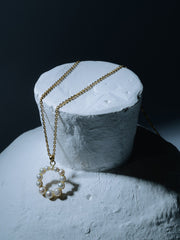 Pearl Twirl Neckpiece